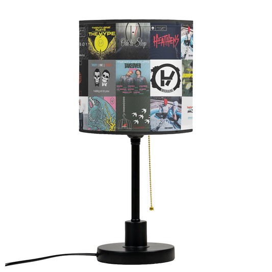 Twenty One Pilots Table Lamp – Cylinder & Pyramid Design Music Decor