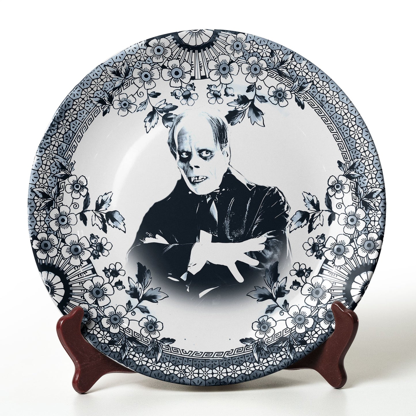 Vintage Horror Ceramic Plate – The Phantom of the Opera