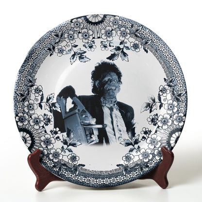 Vintage Horror Ceramic Plate – Leatherface