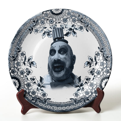 Horror Clown Captain Spaulding Decorative Plate