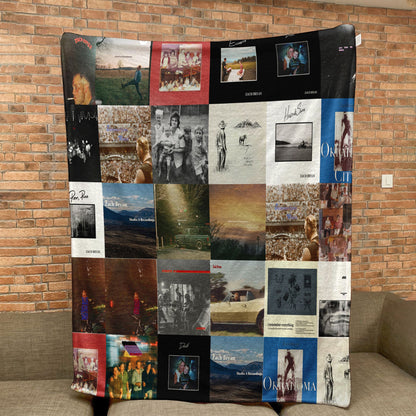 Zach Bryan Sherpa Blanket – A Heartland Memory Quilt for True Fans (Copy)