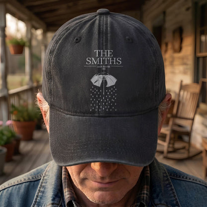 The Smiths Manchester Denim Cap – Retro Vintage Dad Cap Gift For Dad (With Box)