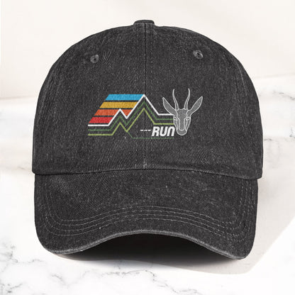 Phish Run Like an Antelope Denim Cap – Retro Music Phish Cap Gift For Dad (With Box)