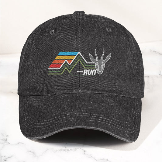 Phish Run Like an Antelope Denim Cap – Retro Music Phish Cap Gift For Dad (With Box)