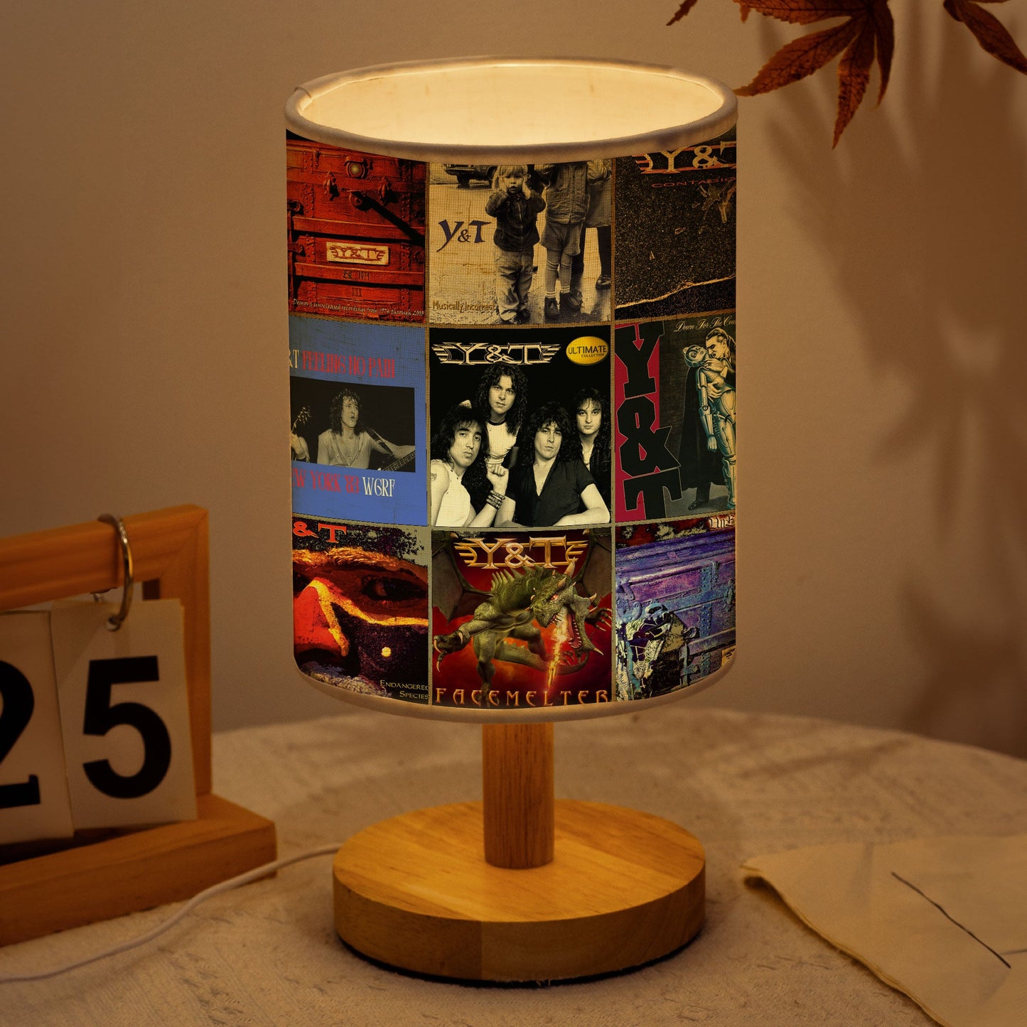 Y&T Album Cover Lamp – Classic Hard Rock Nostalgia Decor