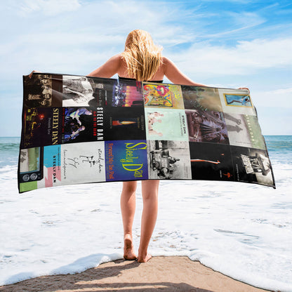 Steely Dan Beach Towel – Album Cover Collage Classic Rock Towel