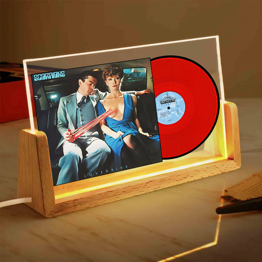 Scorpions Lovedrive Acrylic Light – Vinyl Record Display Lamp