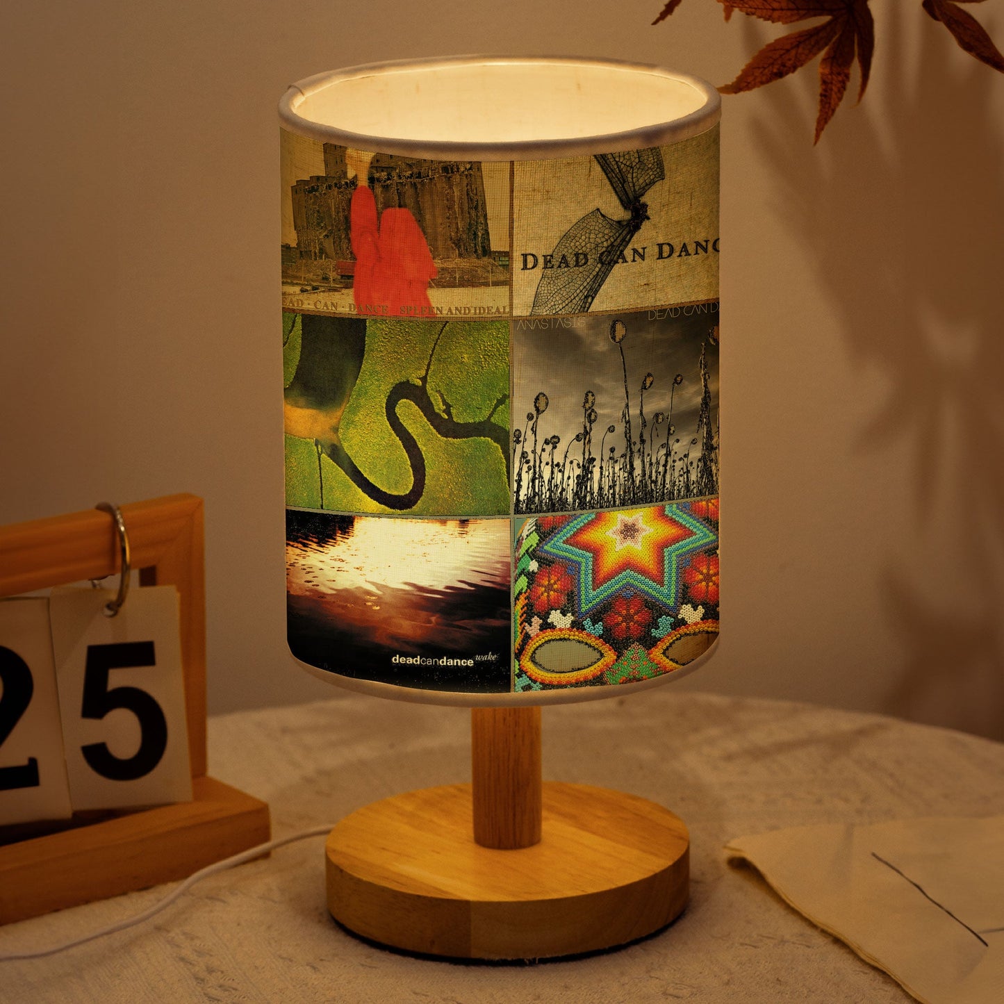 Dead Can Dance Fabric Lamp – Ethereal Sound & Light