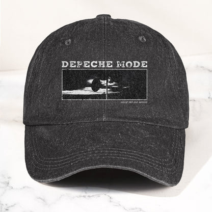 Music for the Masses Denim Cap – Retro Depeche Mode Merch Dad Hat (With Box)