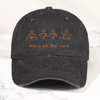 Phish Walls of the Cave Petroglpyh Denim Cap – Retro Music Phish Cap Gift For Dad (With Box)