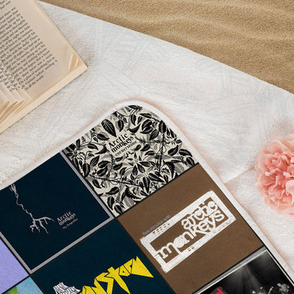 Arctic Monkeys Beach Towel – Album Cover Collage Classic Rock Towel