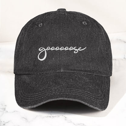 Goose Band Denim Cap – Retro Music Fan Merch Cap Gift For Dad (With Box)