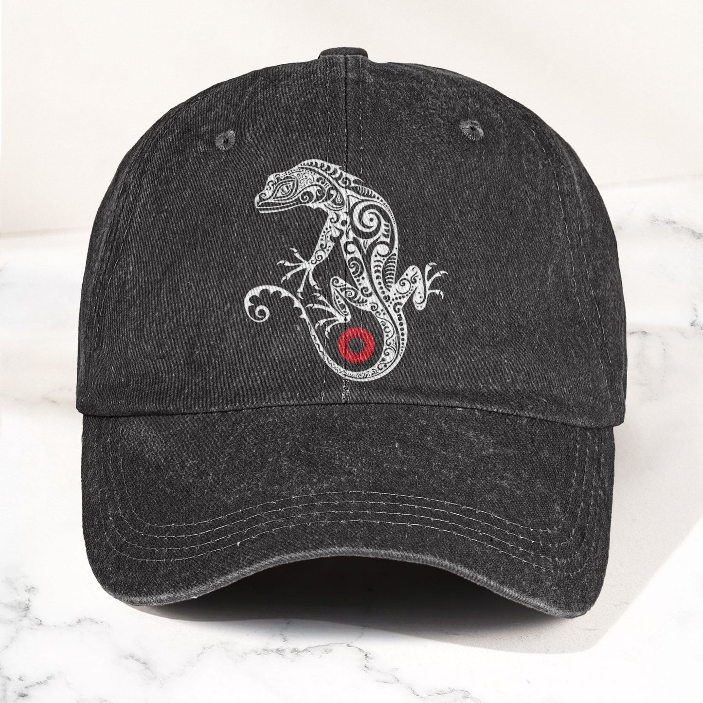 Phish Lizard Land of Lizards Denim Cap – Retro Music Fan Concert Cap Gift For Dad (With Box)