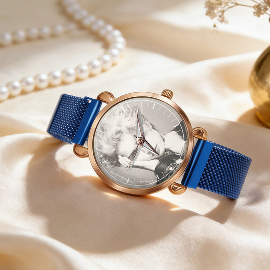 Madonna Vintage Portrait Watch – Classic Pop Star Design Available