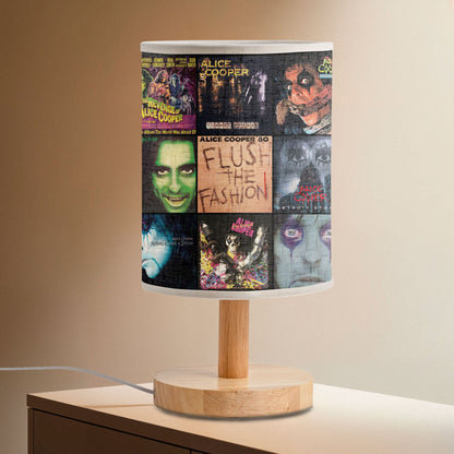 Alice Cooper Fabric Lamp – Shock Rock Legacy