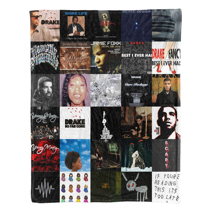 Drake Sherpa Blanket – A Luxe Tribute to Every Era of an Icon