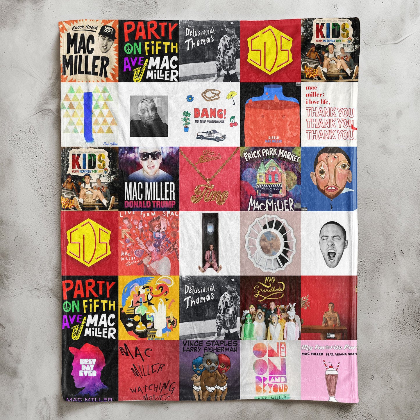 Mac Miller Sherpa Blanket – A Warm Tribute to a Modern Legend