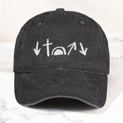 The Story Of Jesus Denim Cap – Vintage Dad Cap Gift For Dad (With Box)