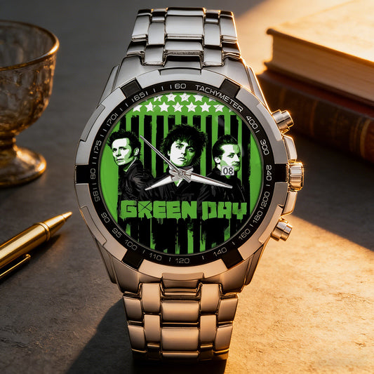 Green Day Punk Rock Nostalgia Watch – Classic Alternative Rock Fan Tribute