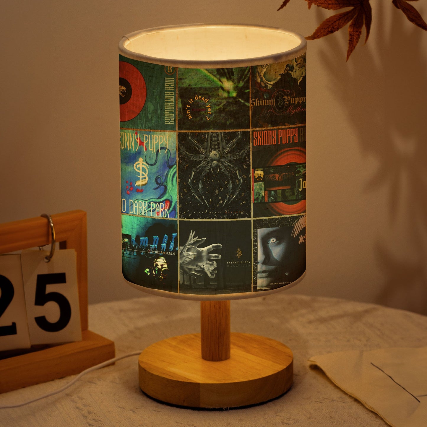 Skinny Puppy Albums Lamp – Industrial Sound & Shadow ?