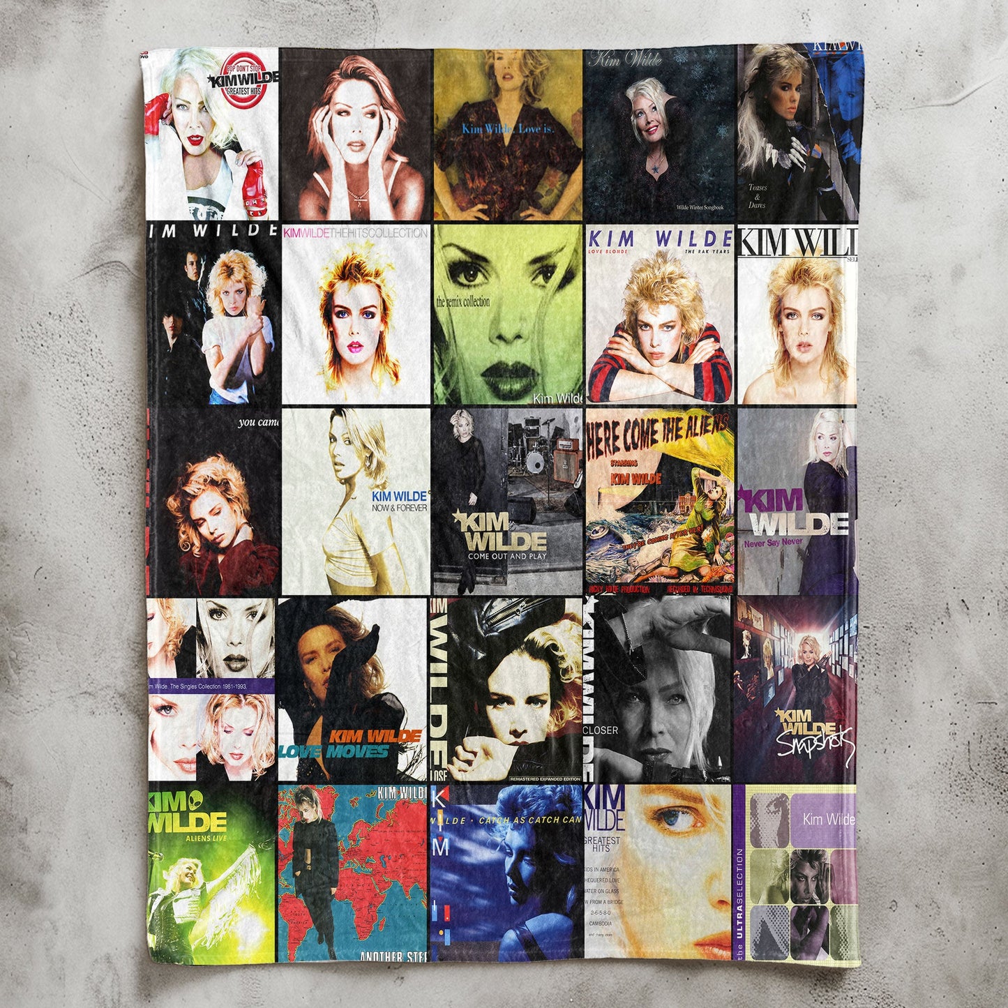 Kim Wilde Sherpa Blanket – A Retro Pop Dream for True ’80s Fans