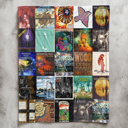 Widespread Panic Sherpa Blanket – Jam Band Warmth Wrapped in Iconic Album Art