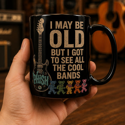 Phish Band Ceramic Mug – Vintage Concert Stage Guitar Jam Rock Coffee Cup