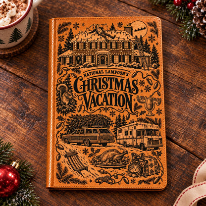 National Lampoon's Christmas Vacation Vegan Leather Notebook – Classic Holiday Movie Journal & Diary