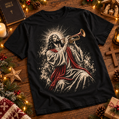 Sound the Praise Jesus Trumpet Shirt – Worship Leader Graphic Tee, Christian Brass Musician Tee