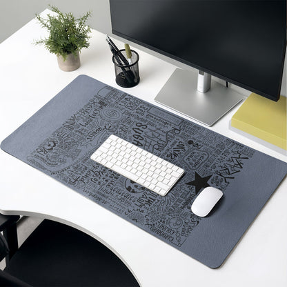 Grateful Dead Songs Desk Mat – Non-slip Home Office Gift Keyboard Pad Birthday Gift For Music Fan