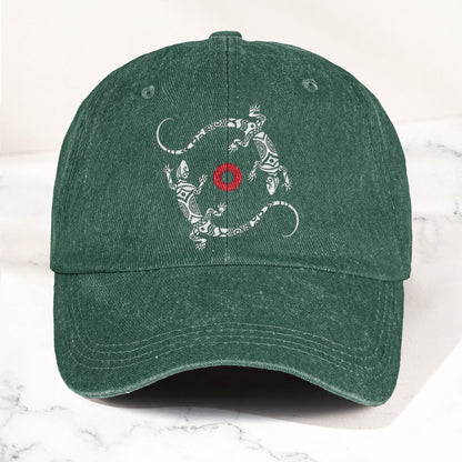 Phish Lizard Land of Lizards Racerback Denim Cap – Retro Music Fan Merch Cap Gift For Dad (With Box)