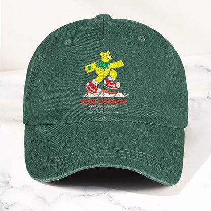 Long Distance Runner Denim Cap – Grateful Dead Merch Dad Hat (With Box)