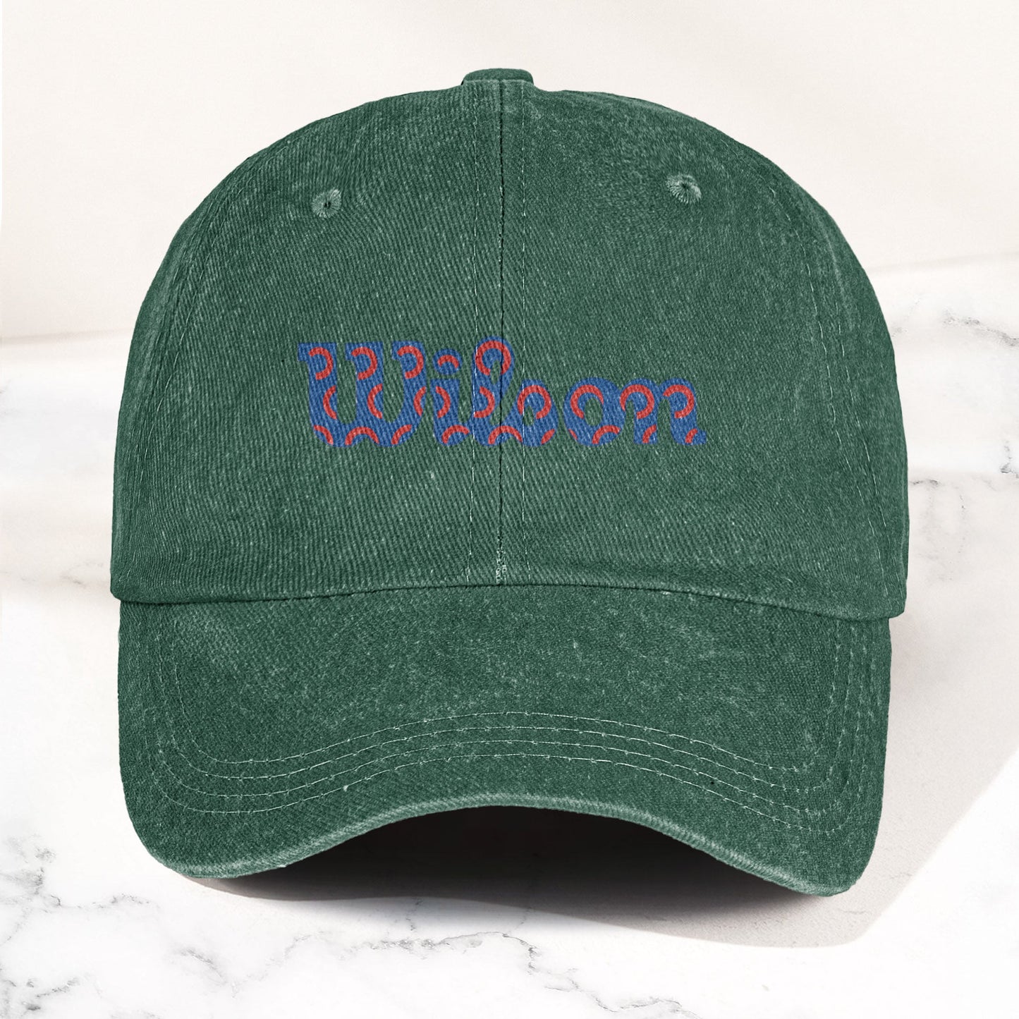 Phish Wilson Washed Donut Denim Cap – Retro Music Fan Concert Cap Gift For Dad (With Box)
