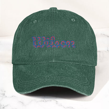 Phish Wilson Washed Donut Denim Cap – Retro Music Fan Concert Cap Gift For Dad (With Box)