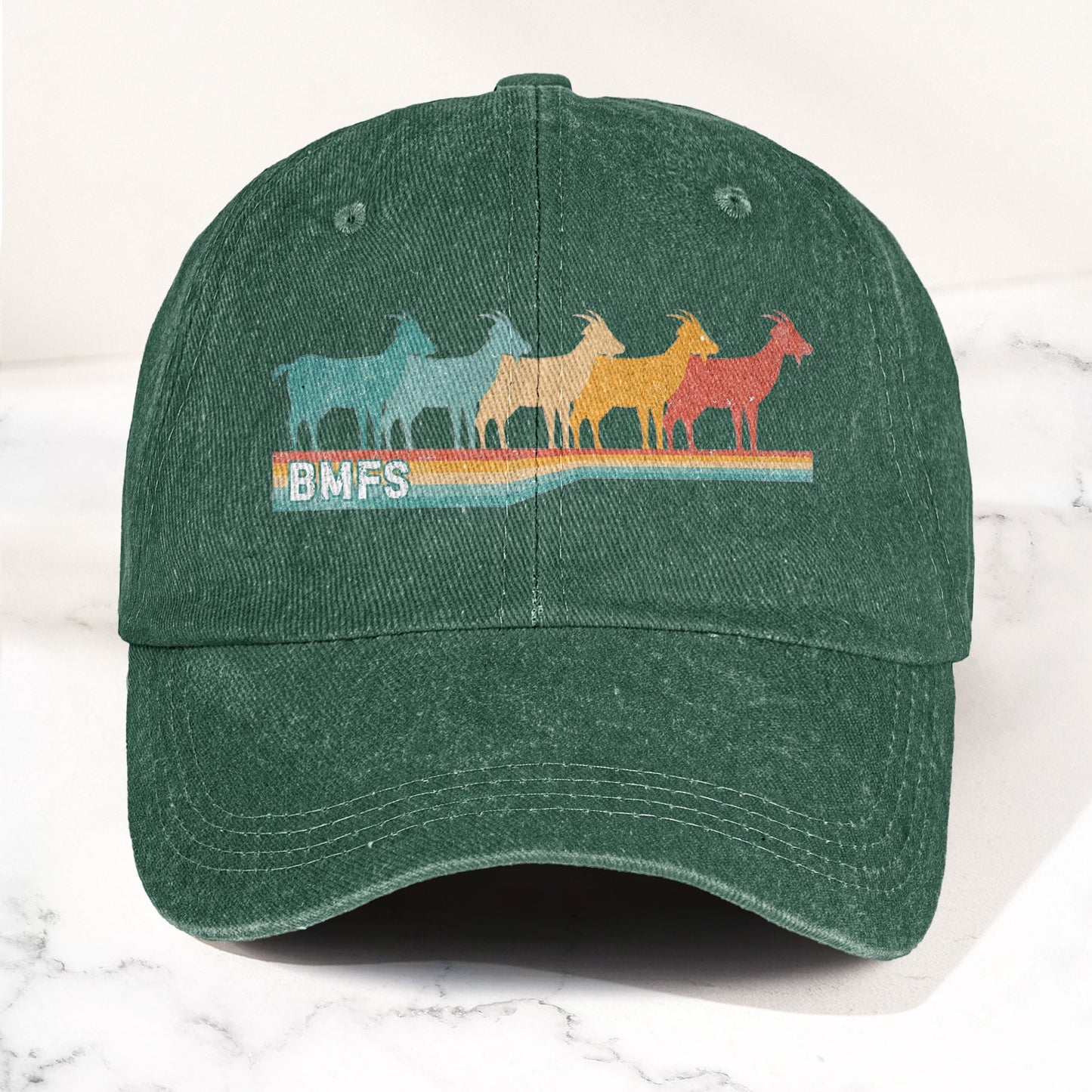 Billy Strings Cosmic Bluegrass BMFS GOAT Retro Vintage Music Merch Denim Cap – Retro Vintage Dad Cap Gift For Dad (With Box)