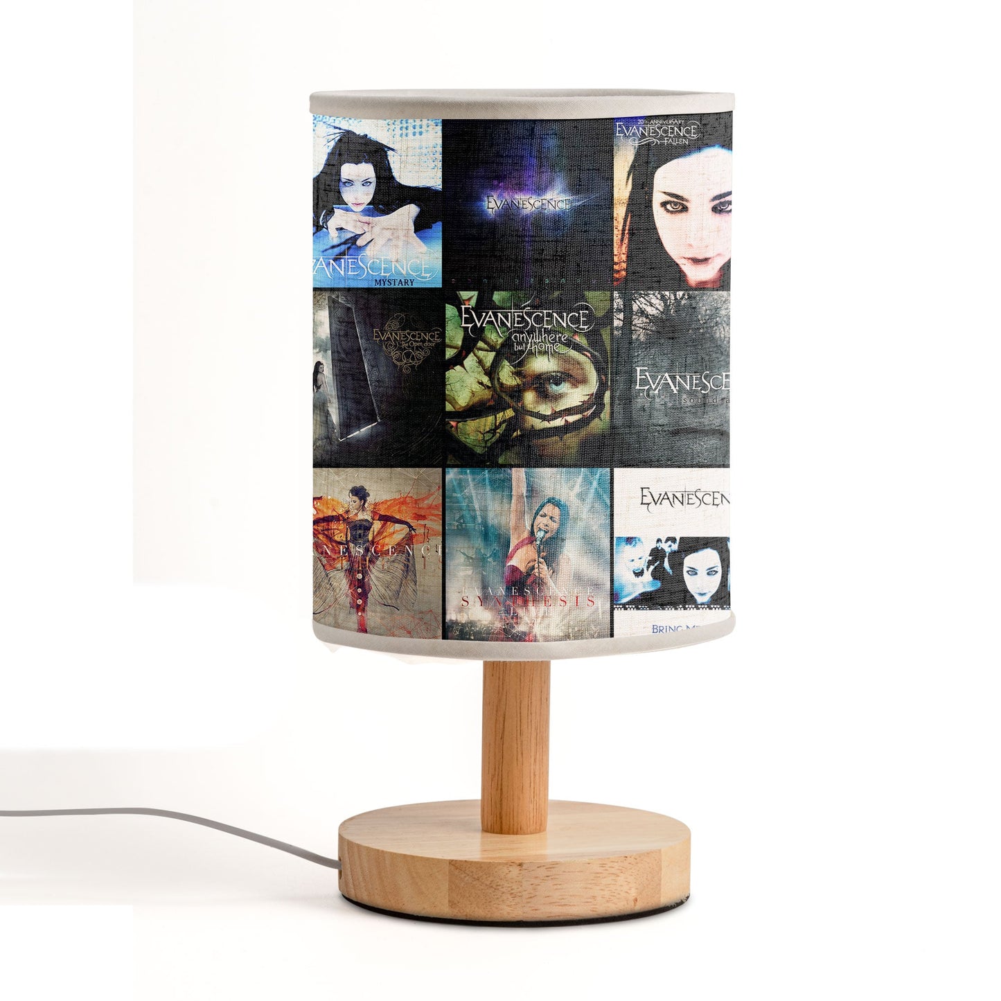 ?? Evanescence Album Art Lamp – Gothic Elegance & Luminous Emotion