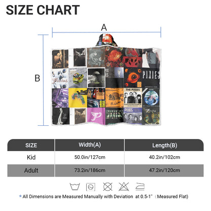 Pixies Wearable Hooded Blanket – Alt-Rock Chaos You Can Wear