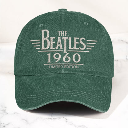 The Beatles 1960 Est Denim Cap – Vintage Dad Cap Gift For Dad (With Box)