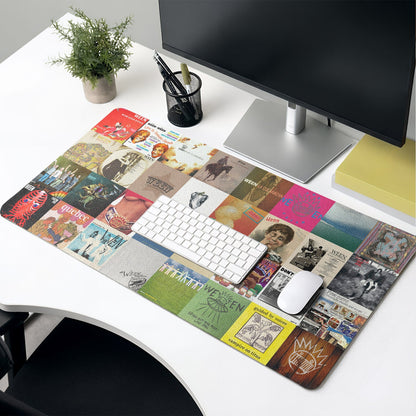 Ween Band Album Collage Print Desk Mat – Non-slip Office Gift Keyboard Pad Birthday Gift For Music Lovers