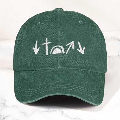 The Story Of Jesus Denim Cap – Vintage Dad Cap Gift For Dad (With Box)