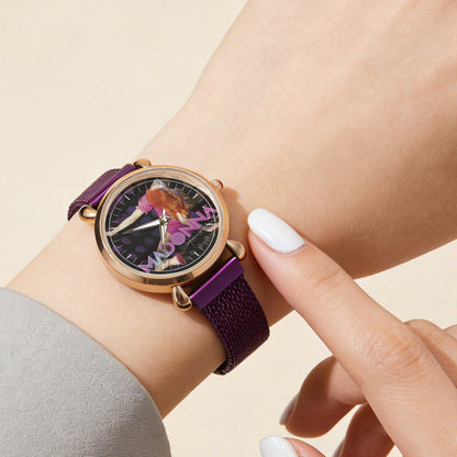 Madonna Vintage Portrait Watch – Classic Pop Star Design Available
