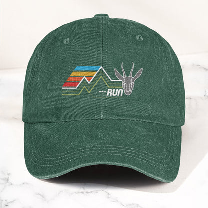 Phish Run Like an Antelope Denim Cap – Retro Music Phish Cap Gift For Dad (With Box)