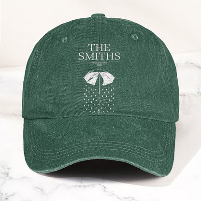 The Smiths Manchester Denim Cap – Retro Vintage Dad Cap Gift For Dad (With Box)