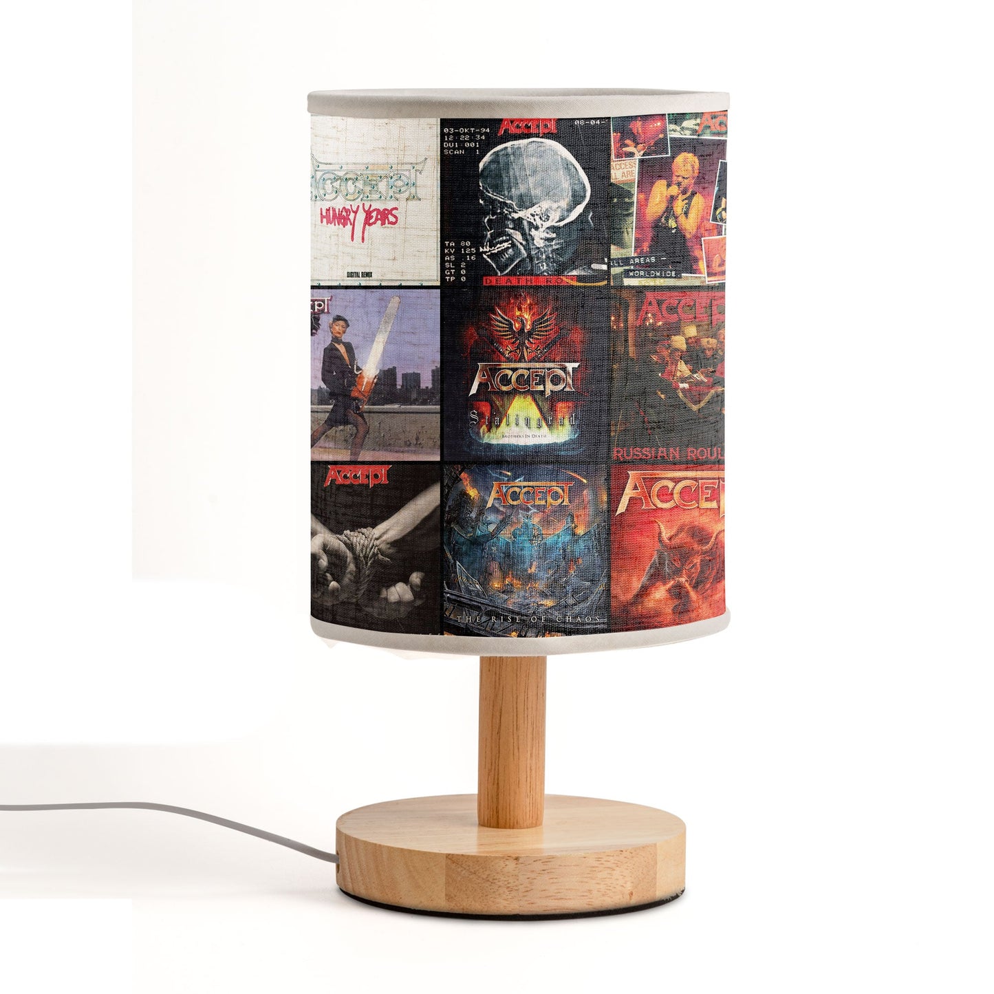 Accept Fabric Lamp – Heavy Metal Legends Light