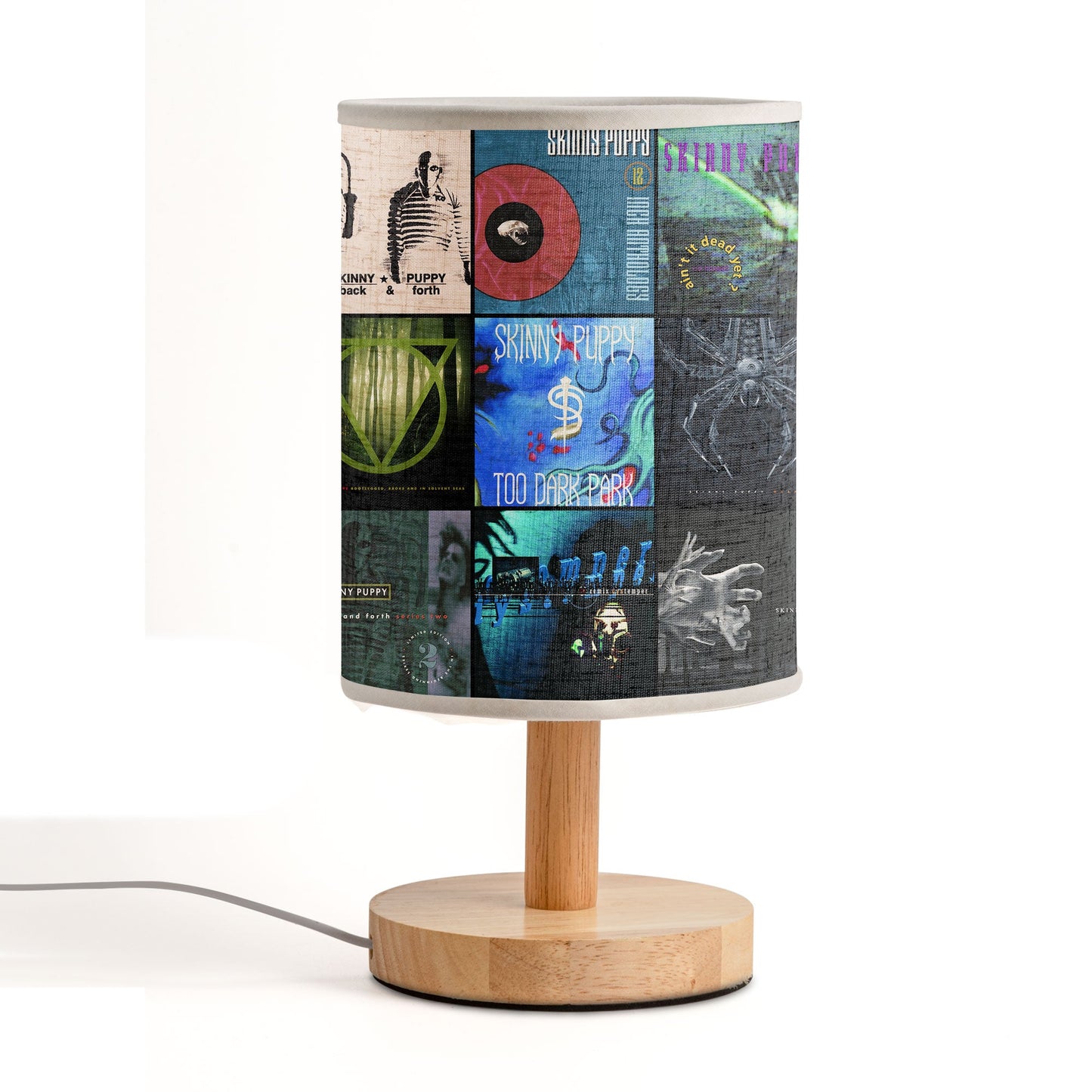 Skinny Puppy Albums Lamp – Industrial Sound & Shadow ?