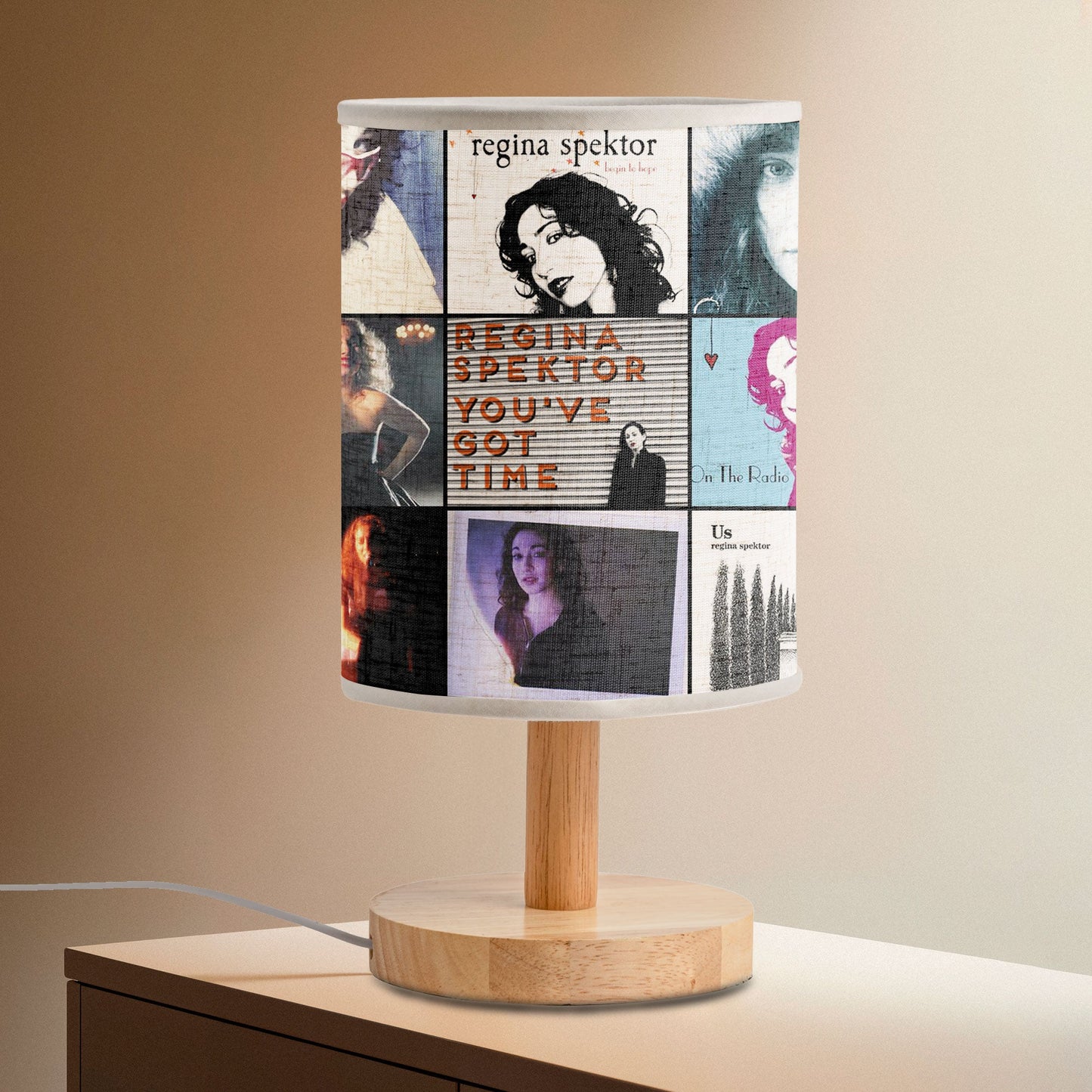 Regina Spektor Album Cover Lamp – Indie Pop Nostalgia Lighting