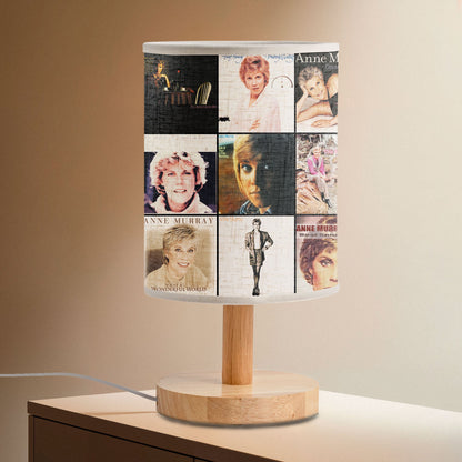?? Anne Murray Album Art Lamp – Gentle Light & Golden Melodies