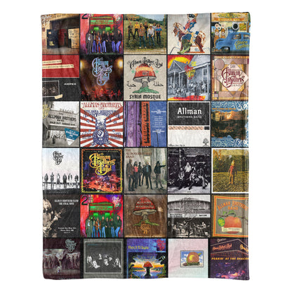 Allman Brothers Band Sherpa Blanket – A Warm Southern Rock Tribute