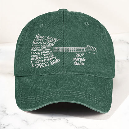 Bruce Springsteen & The E Street Band Denim Cap – Retro Rock Music Fan Cap Gift For Dad (With Box)