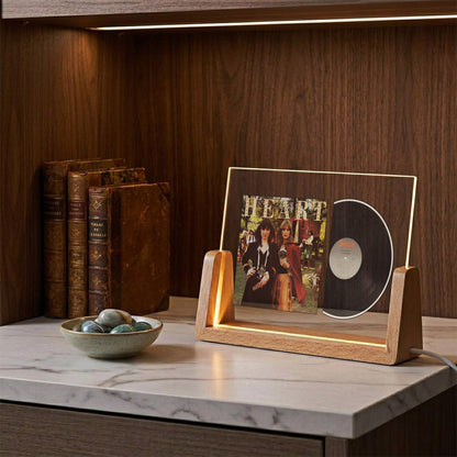 Heart Little Queen Iconic Album Acrylic Light – Classic Rock Vinyl LED Display